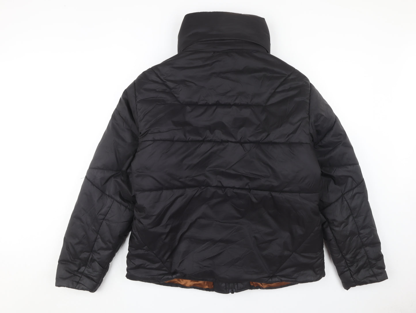 Collusion Women's Black Puffer Jacket, Size S, Winter Essential