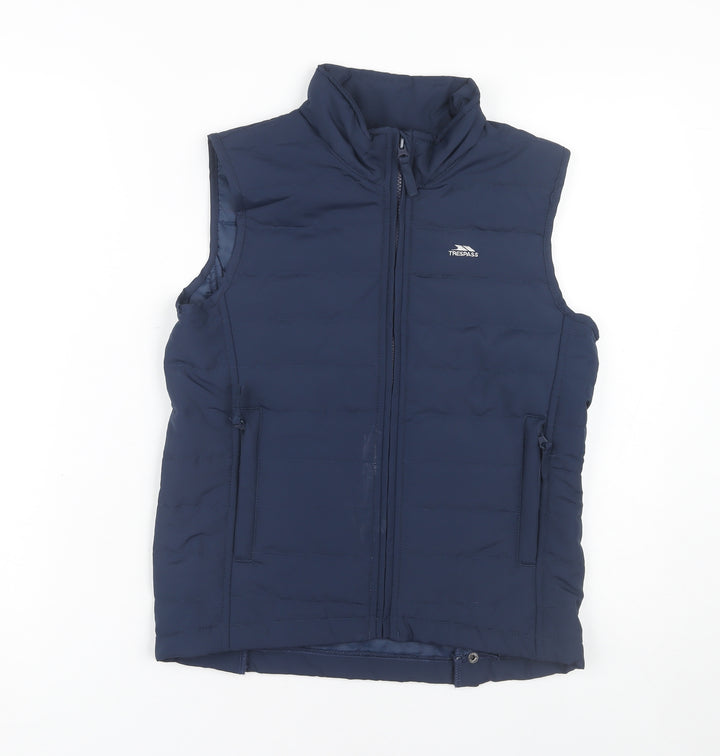 Trespass Boys Blue Bodywarmer Jacket 11-12 Years
