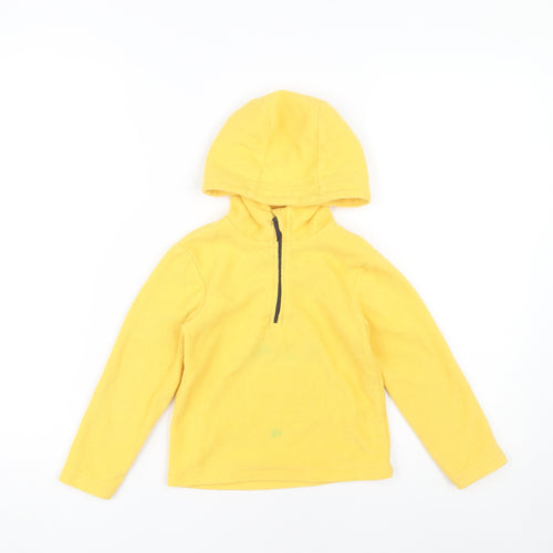 Mountain Warehouse Boys Yellow Fleece Hoodie 3-4 Years