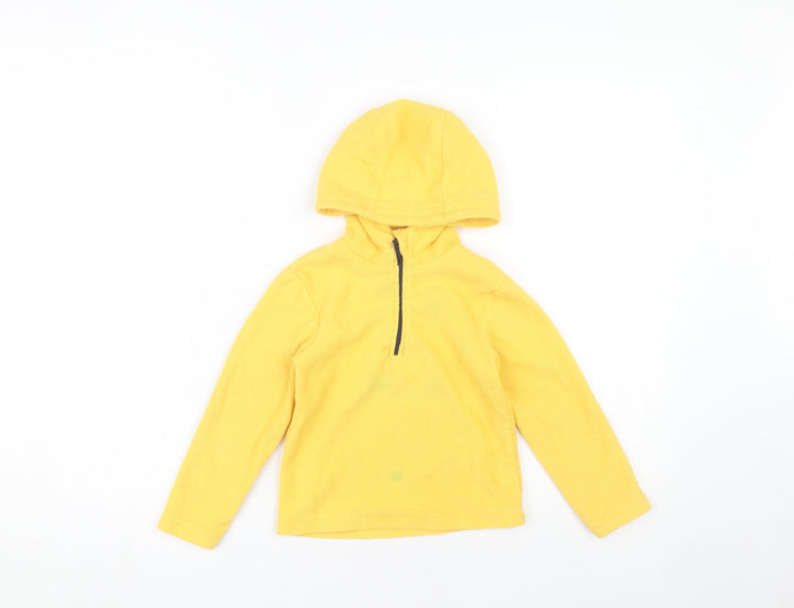 Mountain Warehouse Boys Yellow Fleece Hoodie 3-4 Years