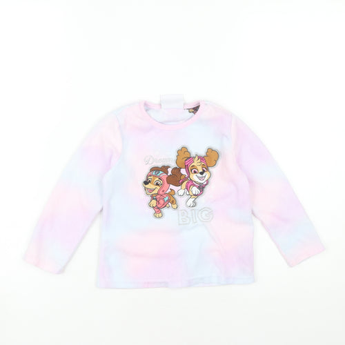 Paw Patrol Girls Multicoloured Pyjama Top 3-4 Years