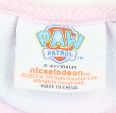 Paw Patrol Girls Multicoloured Pyjama Top 3-4 Years