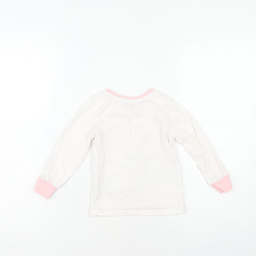 Nickelodeon Girls White Pyjama Top 3-4 Years - PAW Patrol Print