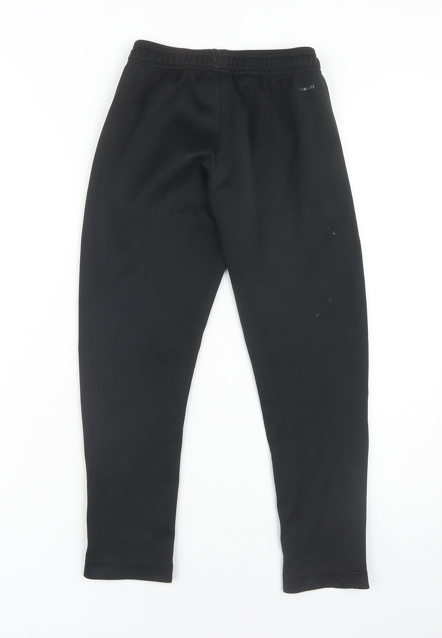 Adidas Boys Black Jogger Trousers 7-8 Years