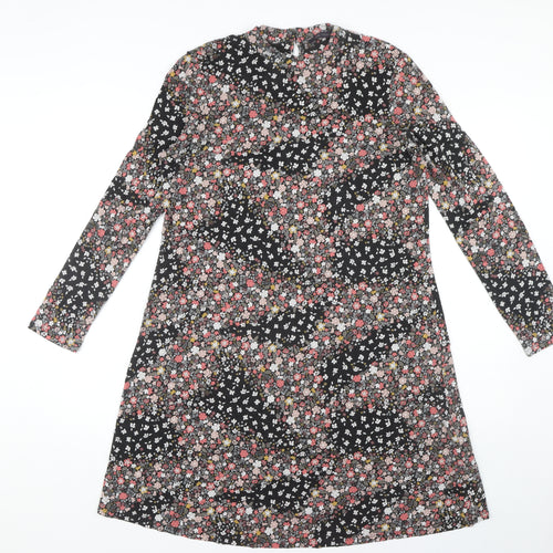 Marks & Spencer Floral Dress, Women's Long Sleeve, Size 14