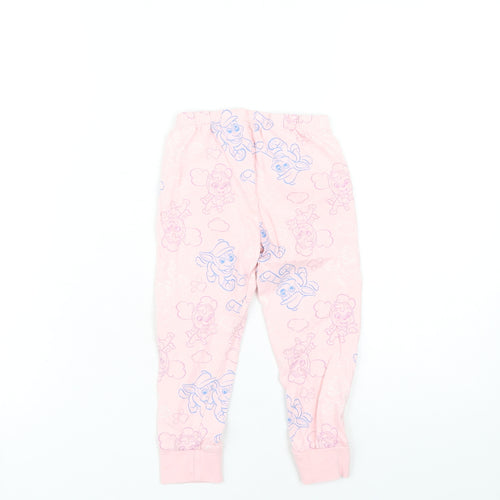 Girls Pink PAW Patrol Pyjama Pants, 3-4 Years, Cotton Blend