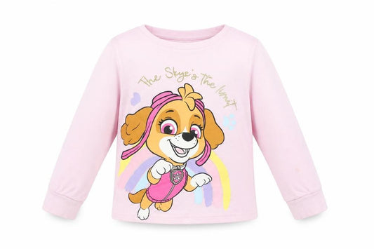 Girls Pink Paw Patrol Pyjama Top, 3-4 Years, Long Sleeve