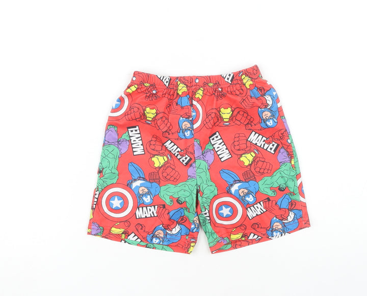 Marvel Boys Multicoloured Sleep Shorts 5 Years