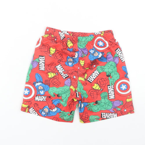 Marvel Boys Multicoloured Sleep Shorts 5 Years