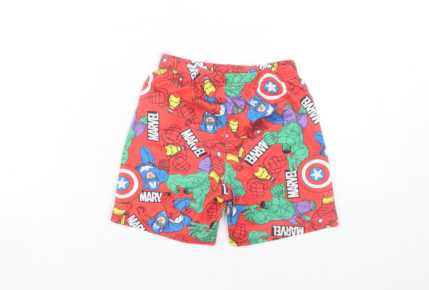 Marvel Boys Multicoloured Sleep Shorts 5 Years