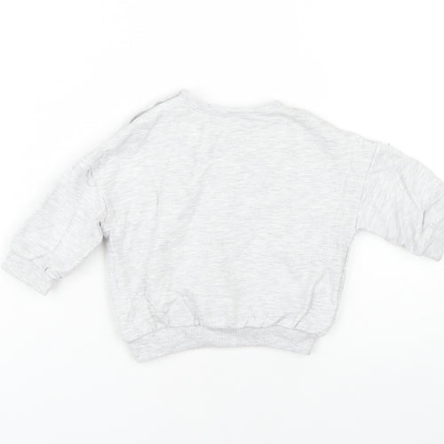 George Unisex Grey Christmas Elf Top 6-9 Months