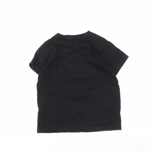 Batman Boys Black Graphic T-Shirt 7-8 Years