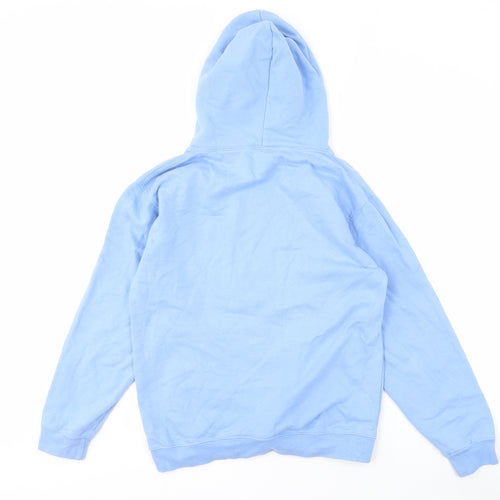 304 Men's Blue Pullover Hoodie - Size S