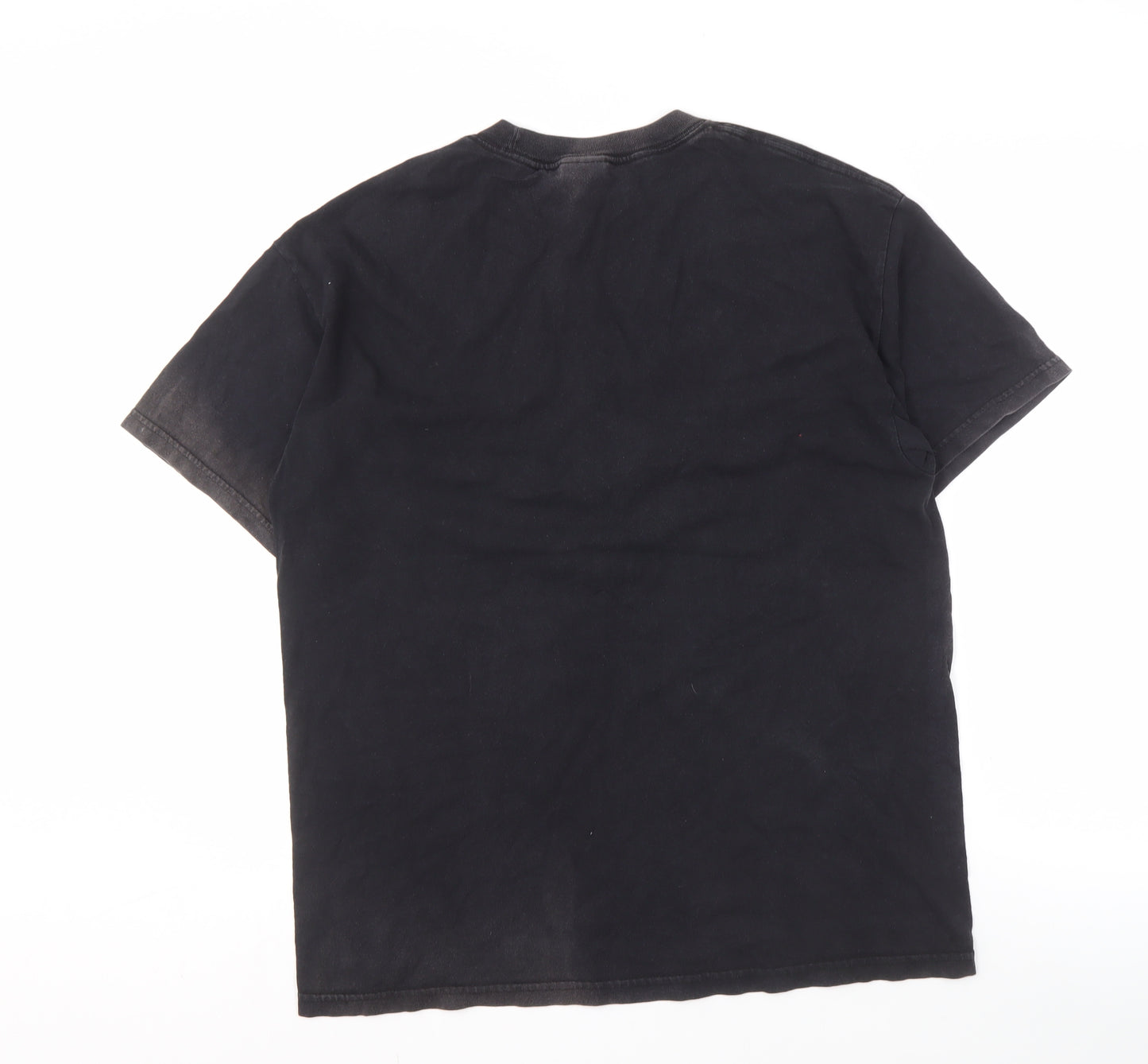 Tennessee River Men’s Black L T-Shirt, Retro Graphic