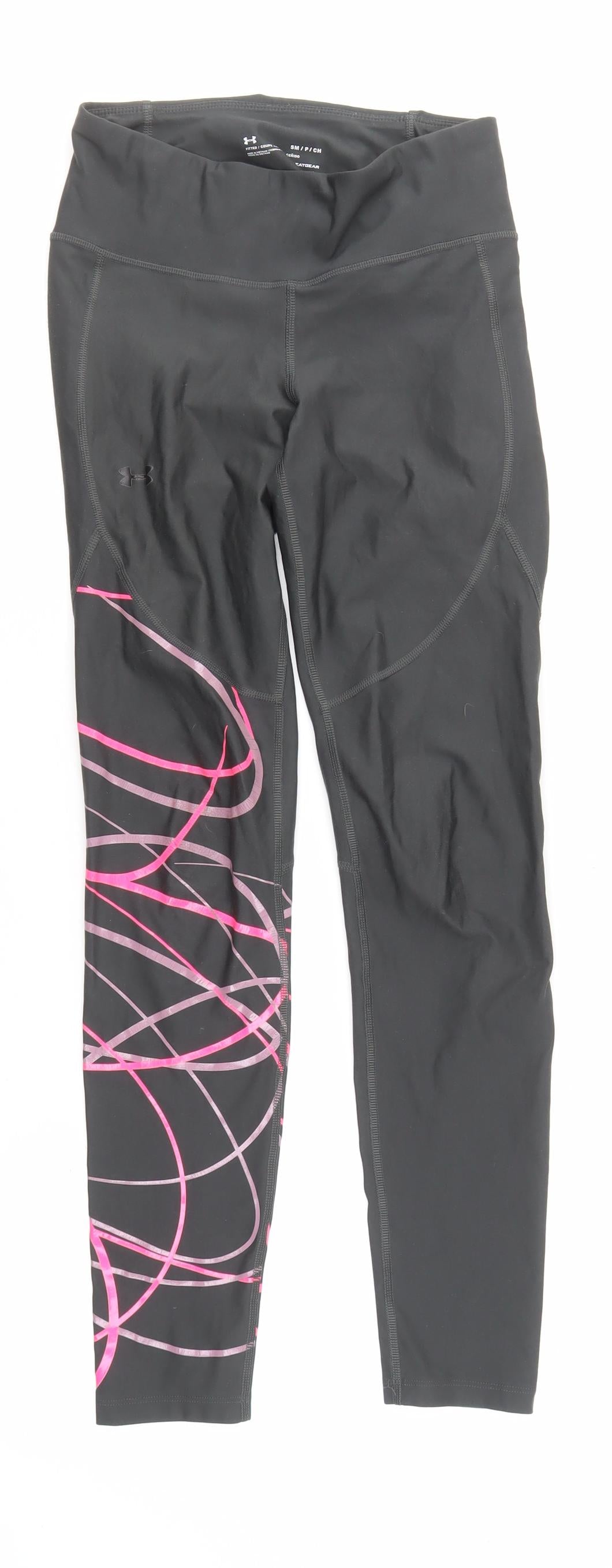 Under Armour Women's Black S Leggings Gym Training