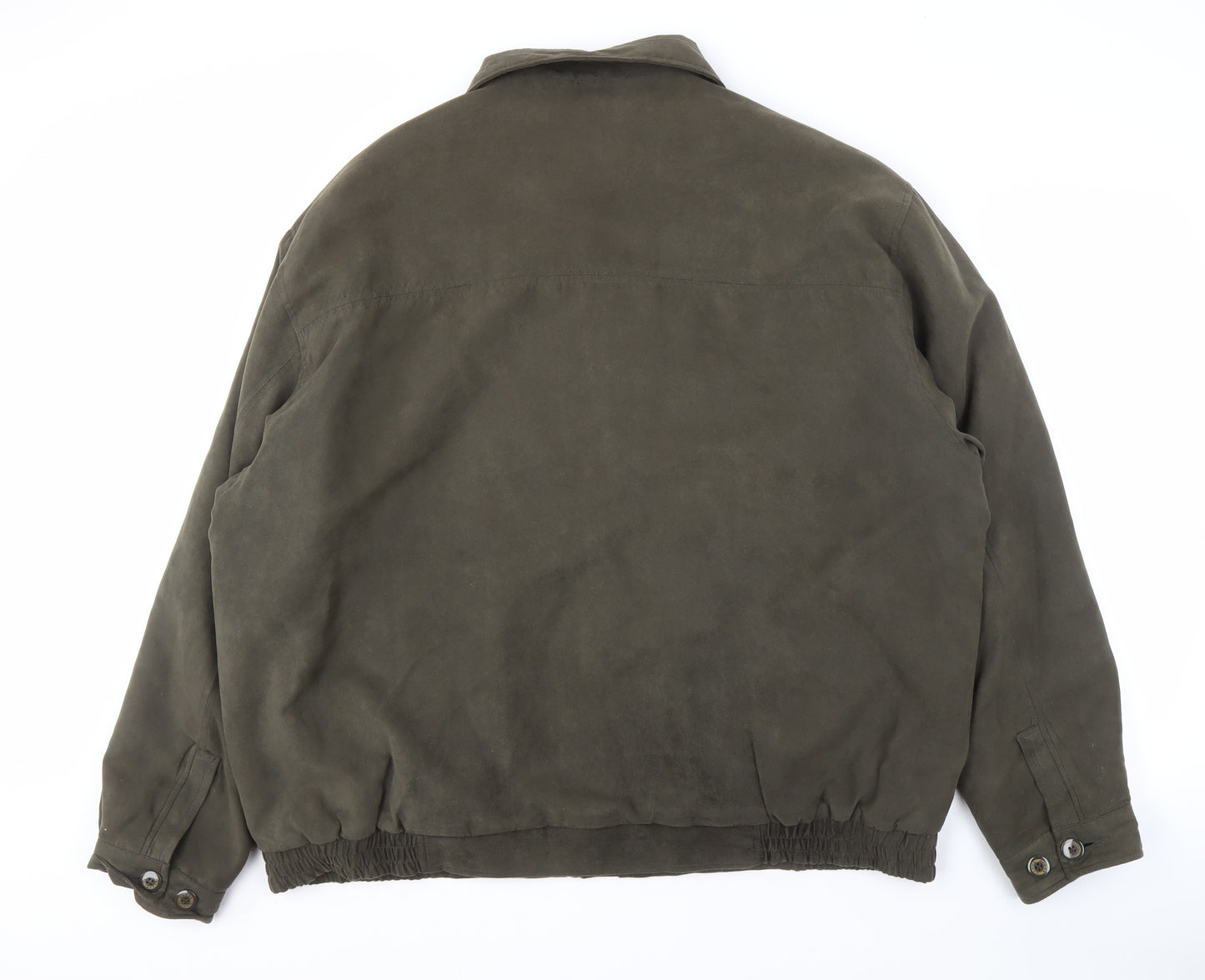 Saxon Men's Green XL Basic Jacket - Casual Style