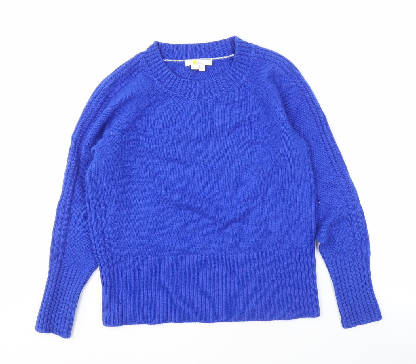 Boden Women's Blue Crew Neck Pullover Jumper S