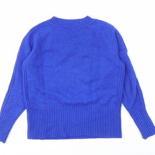 Boden Women's Blue Crew Neck Pullover Jumper S