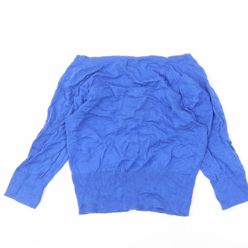 Red Herring Women's Blue Cardigan Size 8 Knitwear