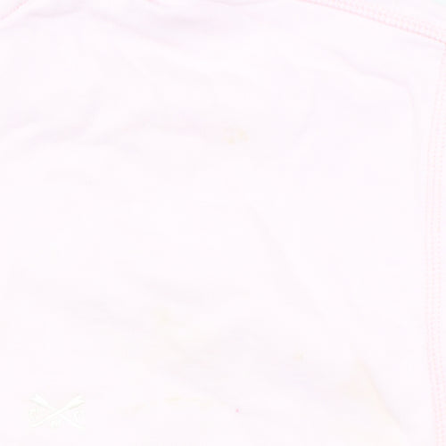 Crew Clothing Co Men's Pink M 1/4 Zip Sweatshirt