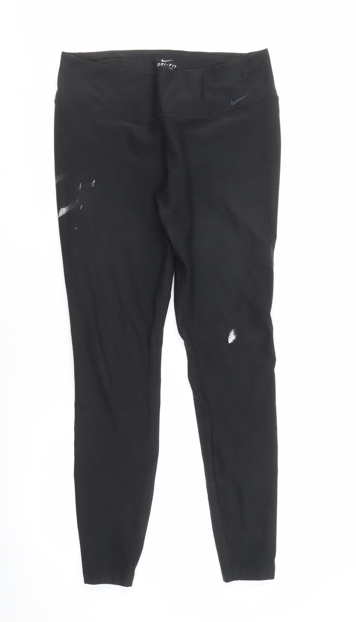 Nike Women's Black Leggings L Running Gym Training