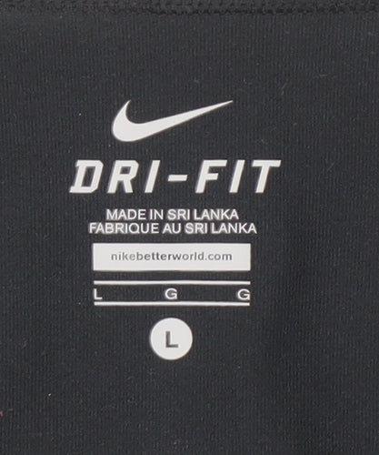 Nike Women's Black Leggings L Running Gym Training