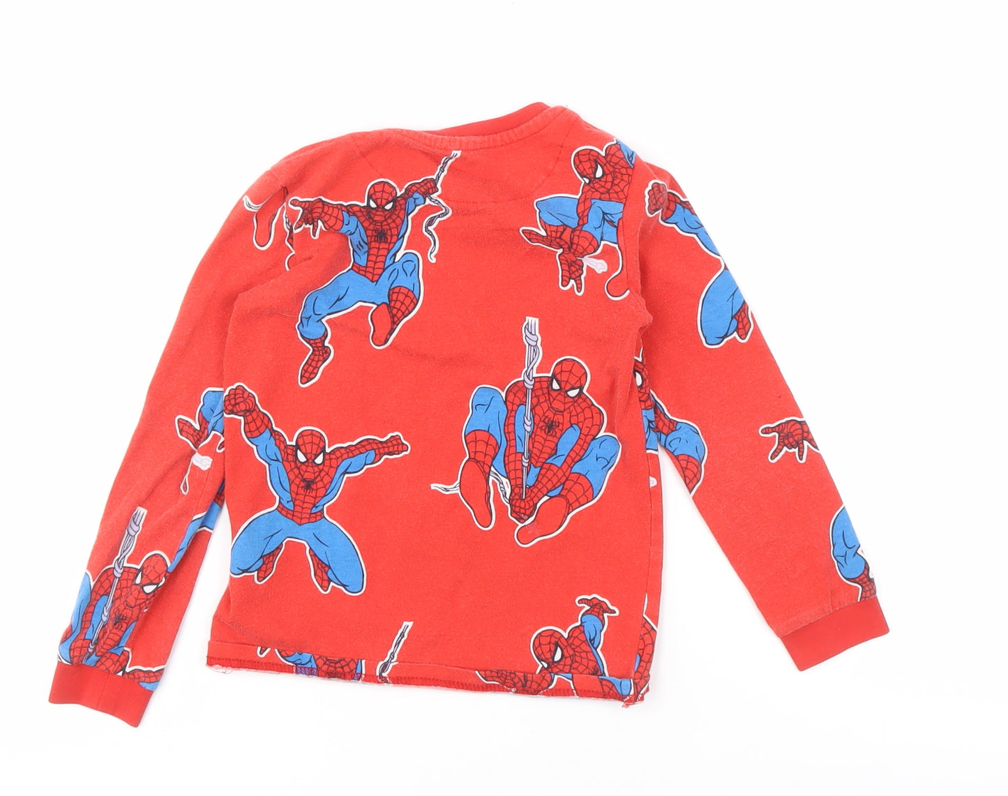Marks and Spencer Boys Red Spider-Man Pyjama Top 4-5 Years