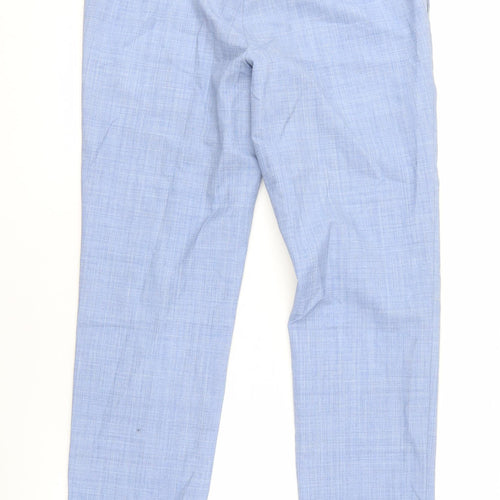 French Connection Men's Blue Trousers, Size 32, Regular Fit