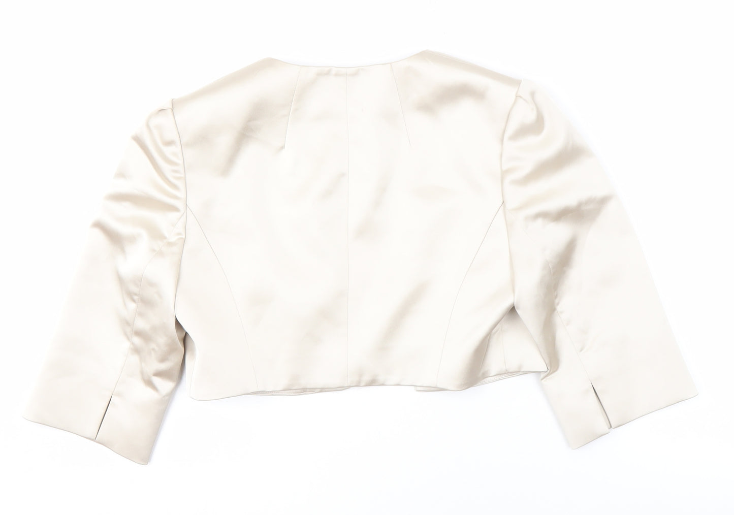 Coast Women's Ivory Suit Jacket Size 10, Formal Cropped