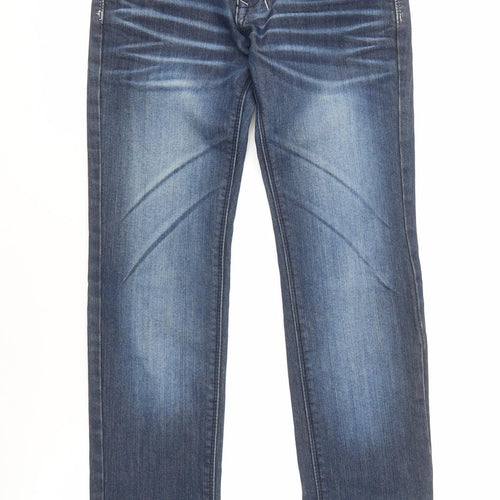 Miss Vip Women's Blue Skinny Jeans, Size 8, Medium Wash
