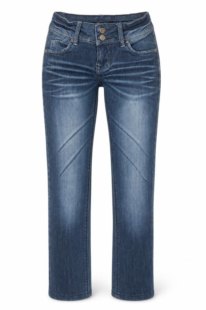 Miss Vip Women's Blue Skinny Jeans, Size 8, Medium Wash