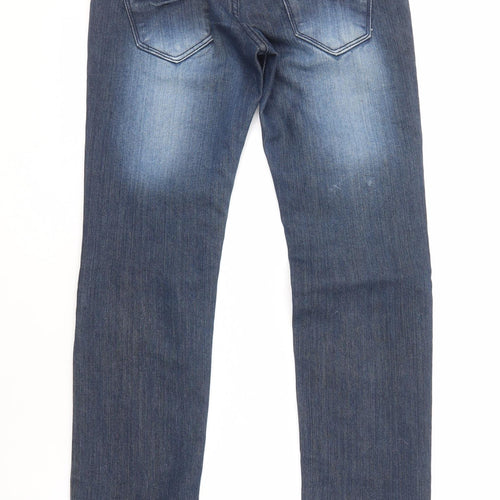 Miss Vip Women's Blue Skinny Jeans, Size 8, Medium Wash
