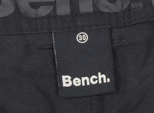 Bench Women's Black Casual Shorts Size 12 Relaxed Fit