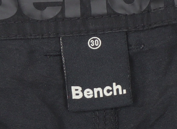 Bench Women's Black Casual Shorts Size 12 Relaxed Fit