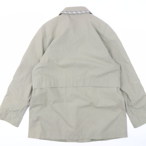 Isle Collection Women's Green Coat, Size 16