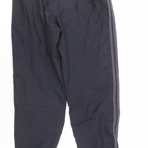 Adidas Women Black Track Pants Size 10 with Pockets