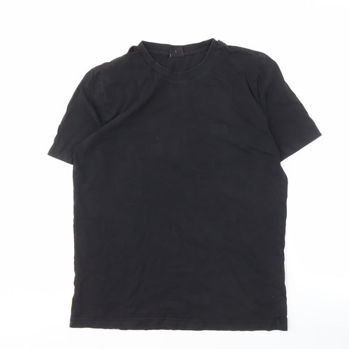 Hugo Boss Men's Black Short Sleeve Crew Neck T-Shirt - L