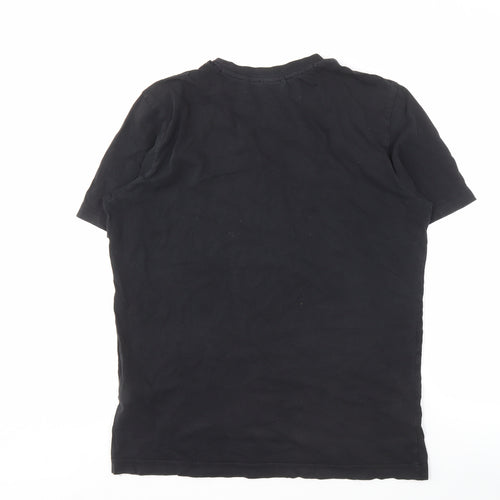 Hugo Boss Men's Black Short Sleeve Crew Neck T-Shirt - L