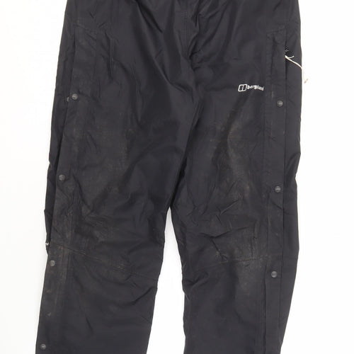 Berghaus Women's Black XL Waterproof Rain Trousers