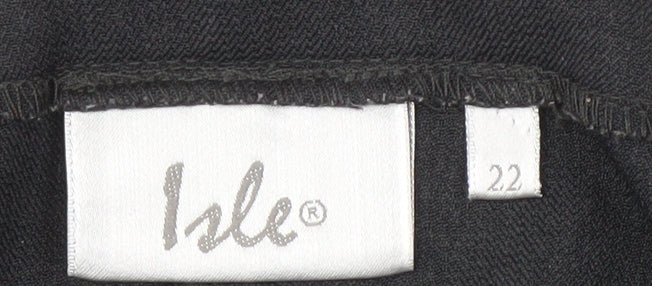 Island Women’s Black Trousers Size 22