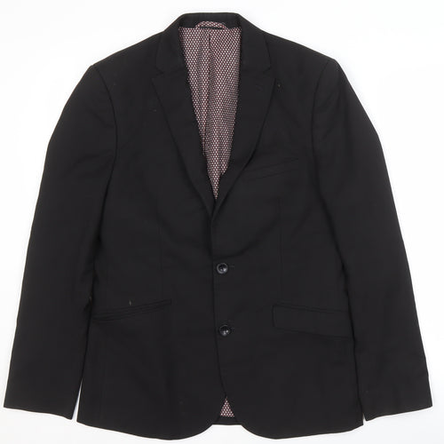 Marks and Spencer Black Men's Blazer M Regular