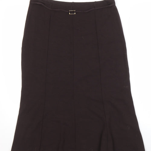 Berketex Women's Black Midi Straight Skirt - Size 12