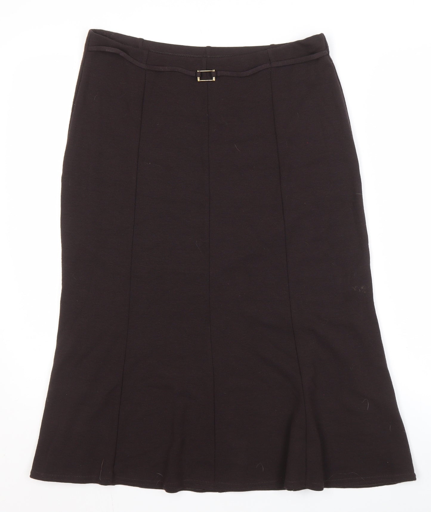 Berketex Women's Black Midi Straight Skirt - Size 12