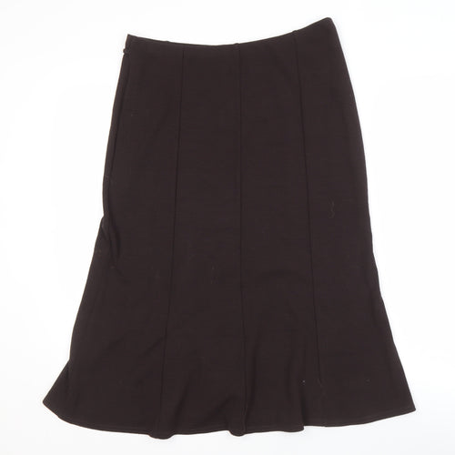 Berketex Women's Black Midi Straight Skirt - Size 12