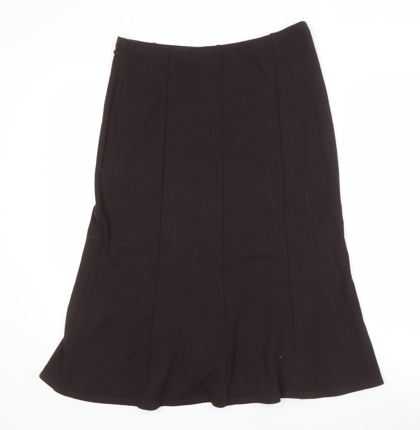 Berketex Women's Black Midi Straight Skirt - Size 12
