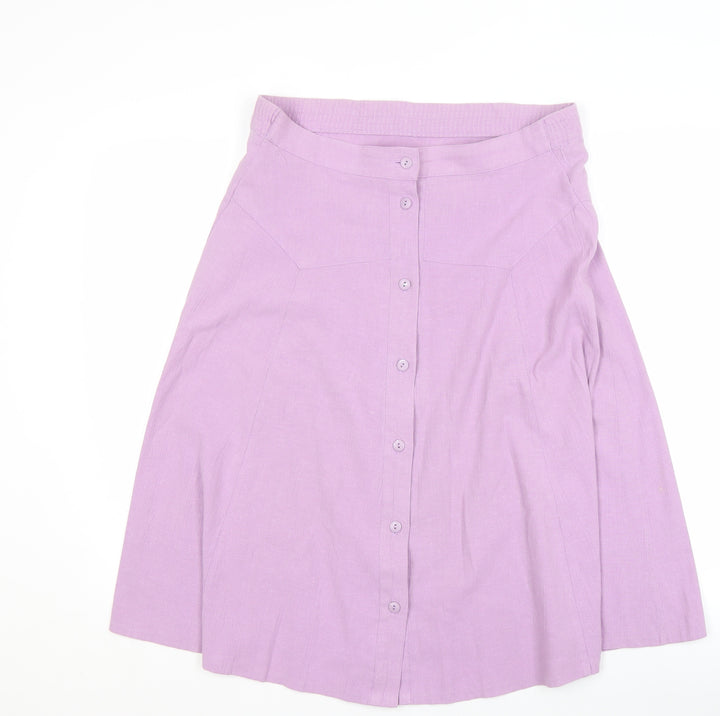 Anaii Women's Purple A-Line Skirt Size 12