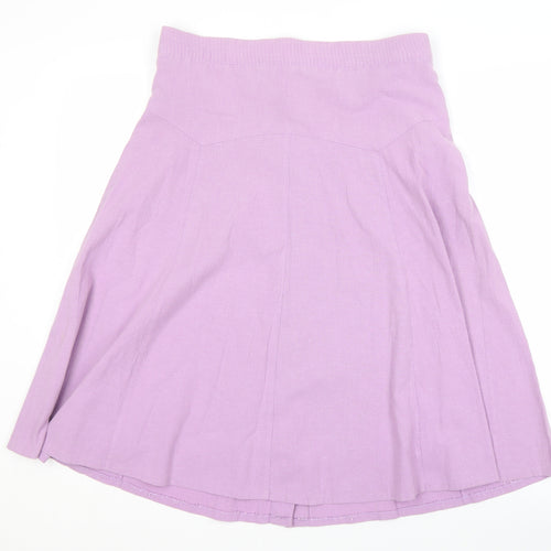Anaii Women's Purple A-Line Skirt Size 12