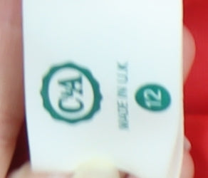 C&A Women's Red Notch Lapel Blazer, Size 12