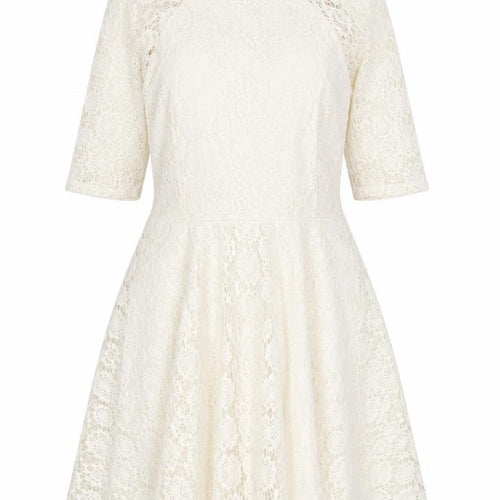 Miss Selfridge Women's Ivory Lace Dress Size 10
