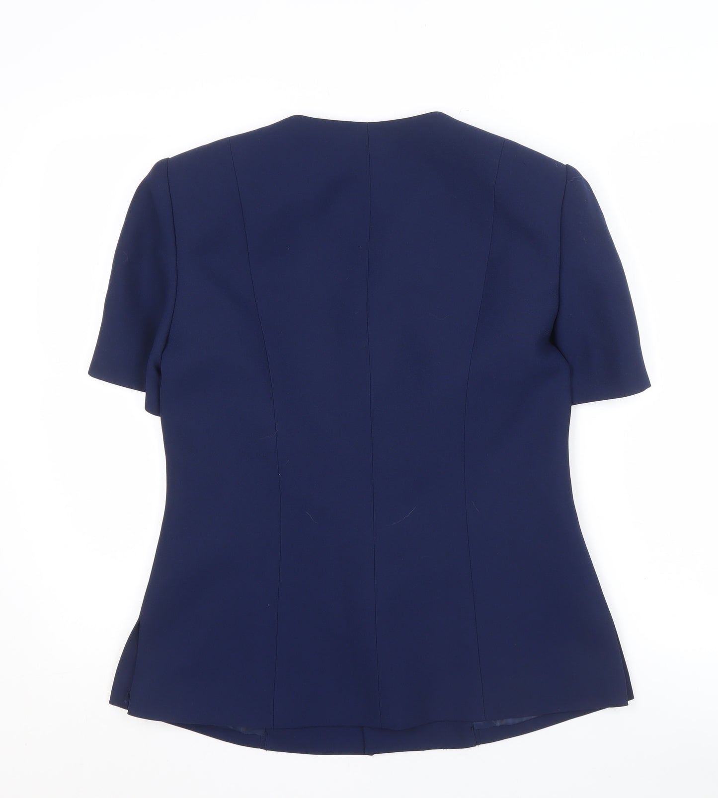 Kasper Women's Blue Blazer Size 10, Short Sleeve